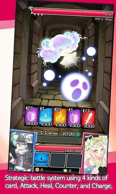 地下城和女孩card rpg手游(dungeonandgirls)下载,地下城和女孩cardrpg,二次元游戏,闯关游戏